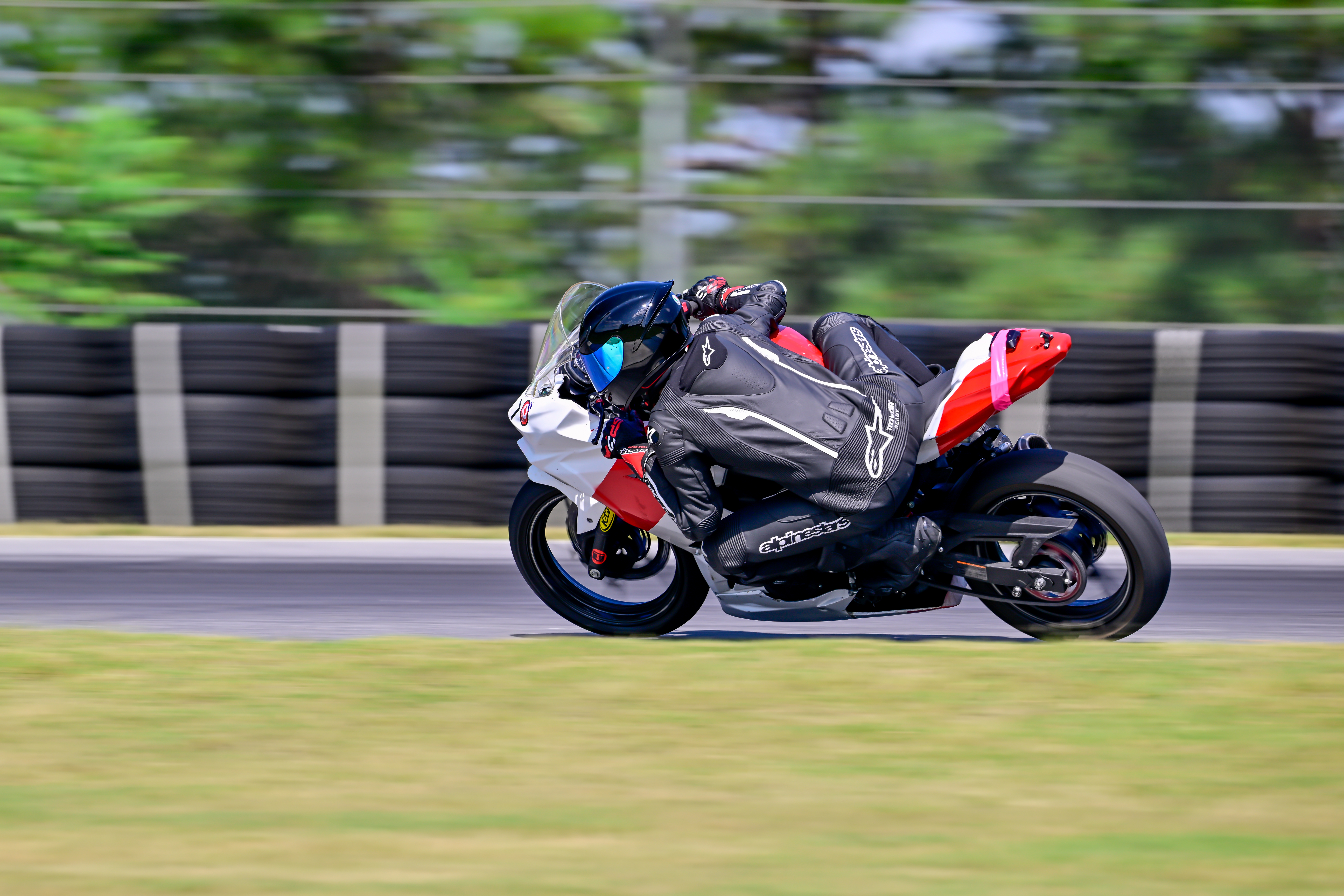 Picture of me going fast at the race track